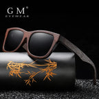 GM Natural Bamboo Wooden Sunglasse MAWIS