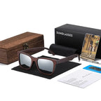 GM Natural Bamboo Wooden Sunglasse MAWIS