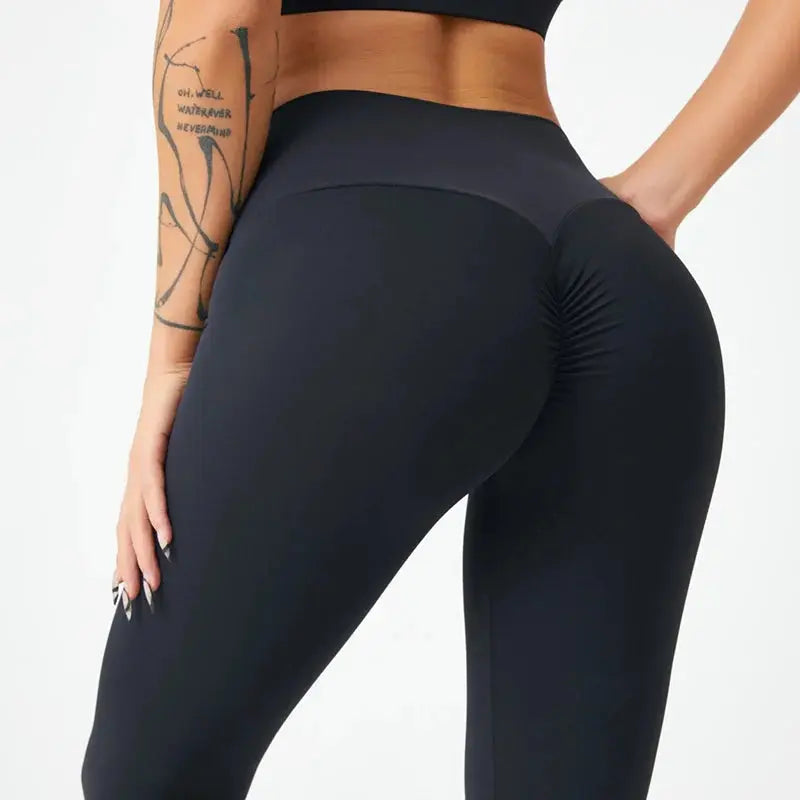Legging taille haute push-up effet fessier galbant MAWIS