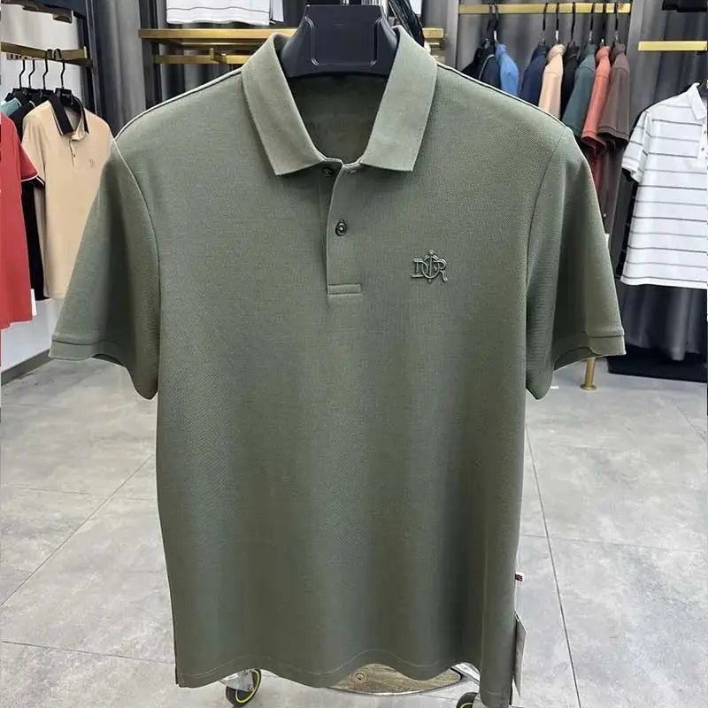 Polo d'été haut de gamme à manches courtes pour homme MAWIS