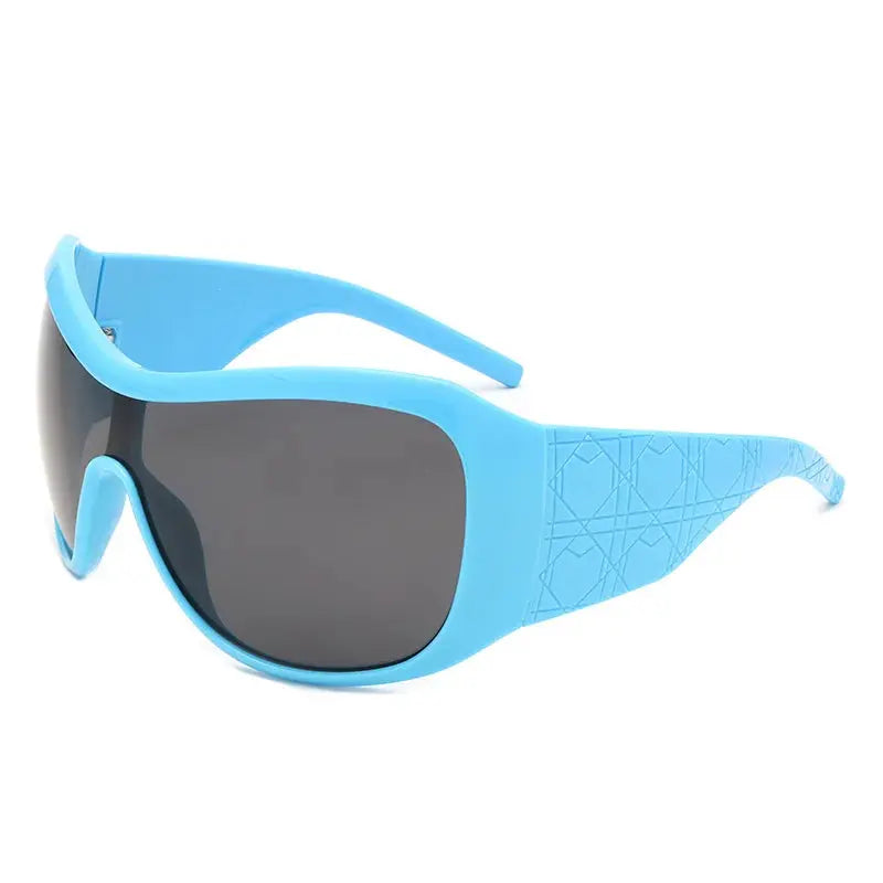 one piece oversized Y2K sunglasses for women MAWIS