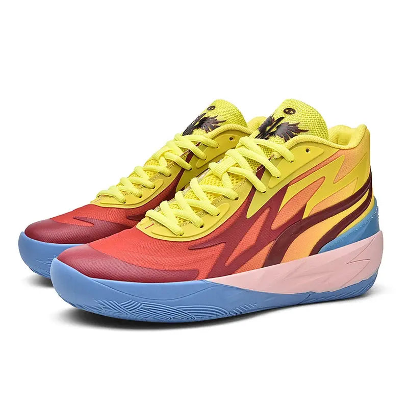 High-quality Lamelo Ball 2nd generation Yin-yang basketball shoes a new type of anti-slip sports shoes for men's practical games MAWIS