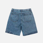 Star Patchwork Denim Shorts Retro Women MAWIS