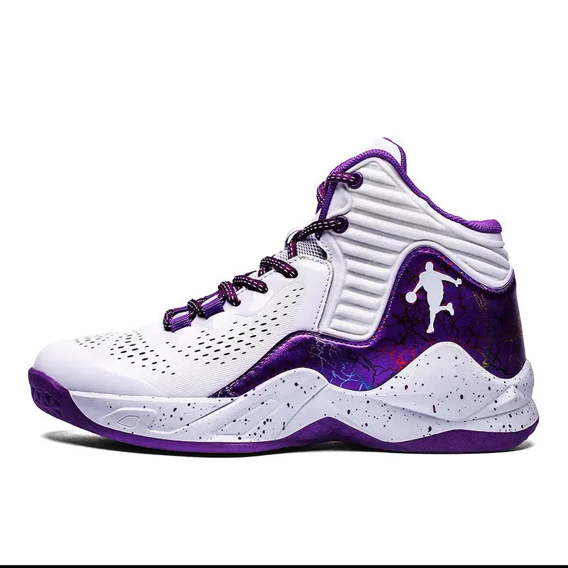 Men Basketball Shoes Field Sneaker Athletic Cushioned Basketball Boots Professional Wearable Casual Boys Training Sports Shoes MAWIS