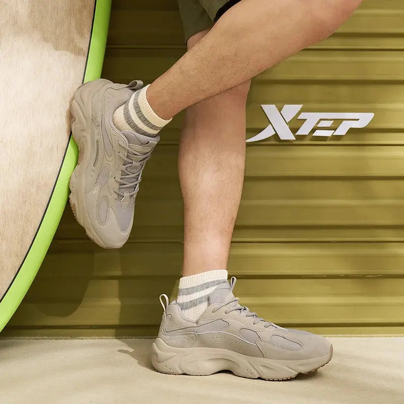 Xtep Run 2.0 Sports Shoes For Men  Autumn Fashion Comfortable Casual Shoes Increase  Leisure Outdoor Shoes 876319320005 MAWIS