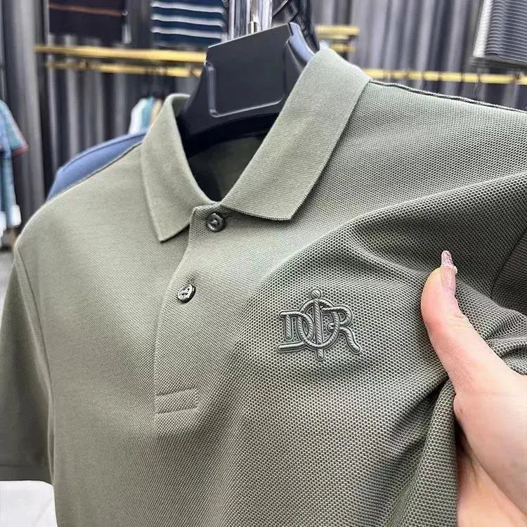 Polo d'été haut de gamme à manches courtes pour homme MAWIS