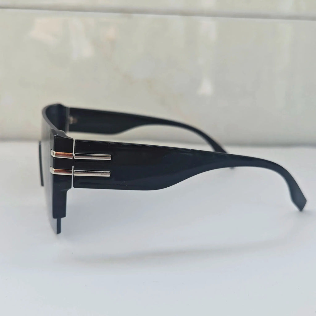 Luxury Brand Rimless Oversized Sunglasses for Women Men, UV400 Protection Unisex Sun Glasses, High Quality Fashion Eyewear Oculo MAWIS