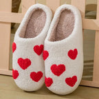 Ladies Soft Sole Slippers Winter Warm Anti-Slip Home Slippers Comfortable Poop Texture for Women - MAWIS