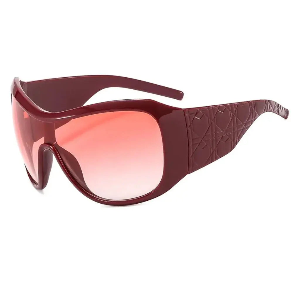 one piece oversized Y2K sunglasses for women MAWIS