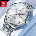 Montre automatique homme luxe OLEVS 9946 diamant étanche MAWIS