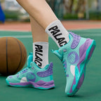 New Men's Fashion Basketball Shoes with Non-slip, Wear-resistant, Shock-absorbing, Practical Sports Shoes for Students MAWIS