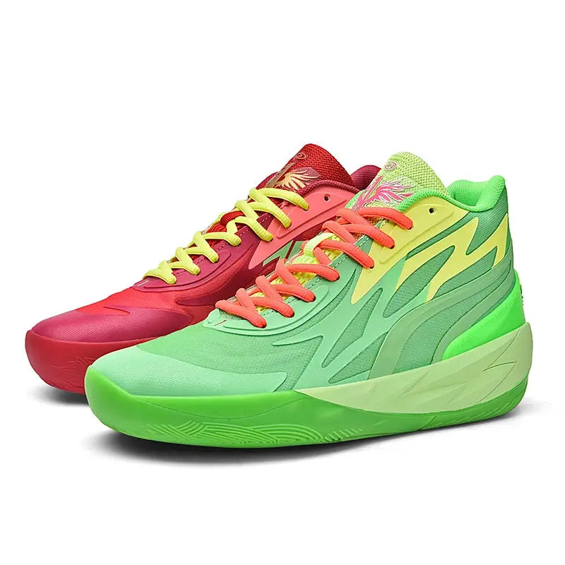 High-quality Lamelo Ball 2nd generation Yin-yang basketball shoes a new type of anti-slip sports shoes for men's practical games MAWIS