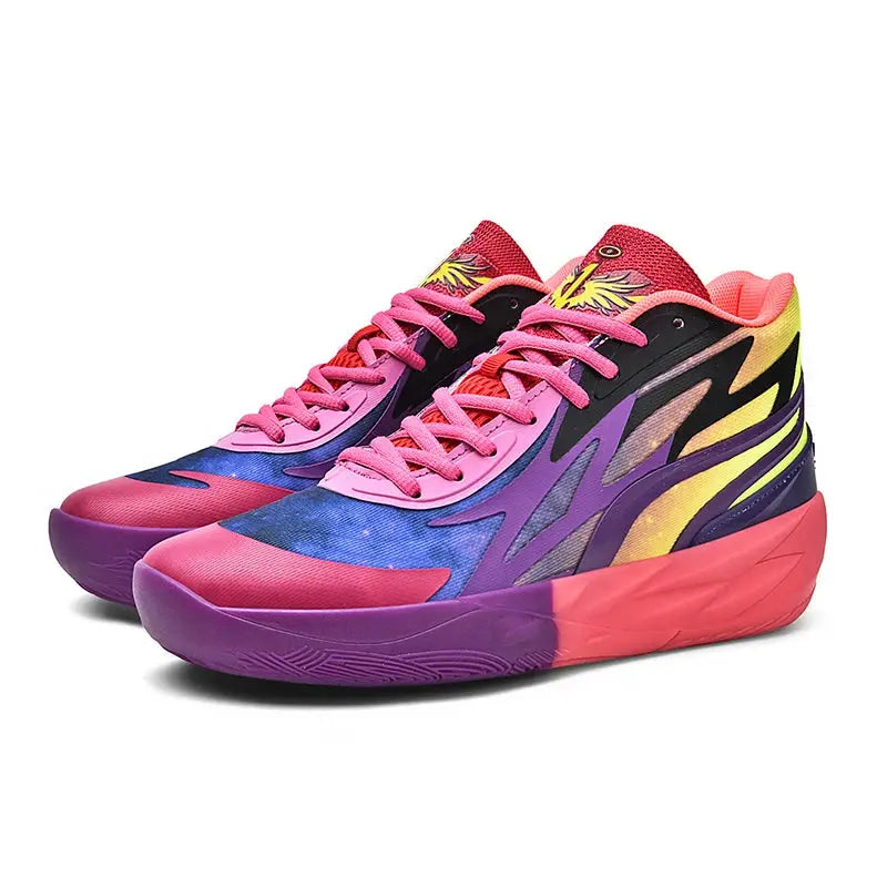 High-quality Lamelo Ball 2nd generation Yin-yang basketball shoes a new type of anti-slip sports shoes for men's practical games MAWIS