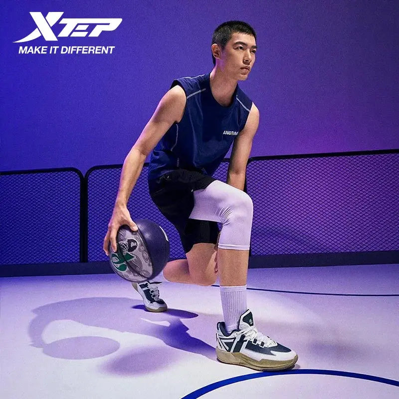 Xtep Lingji 3.0 Men's Basketball Shoes 2025 Winter Cushion Comfortable Combat Support Stability Practical Sneakers 875419120002 MAWIS