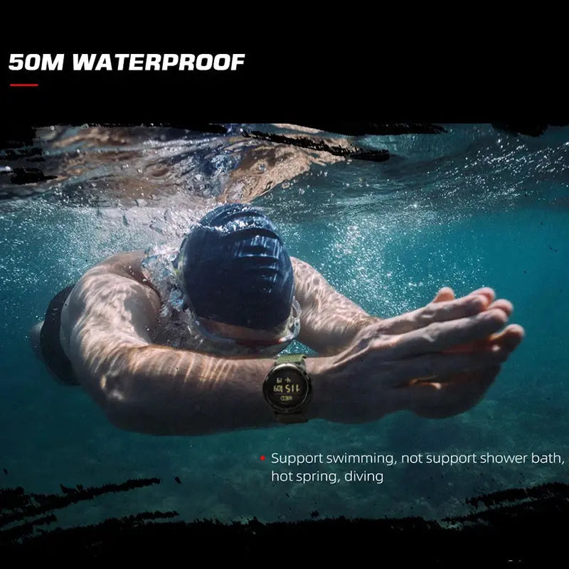 Waterproof digital sports watch with nylon strap MAWIS