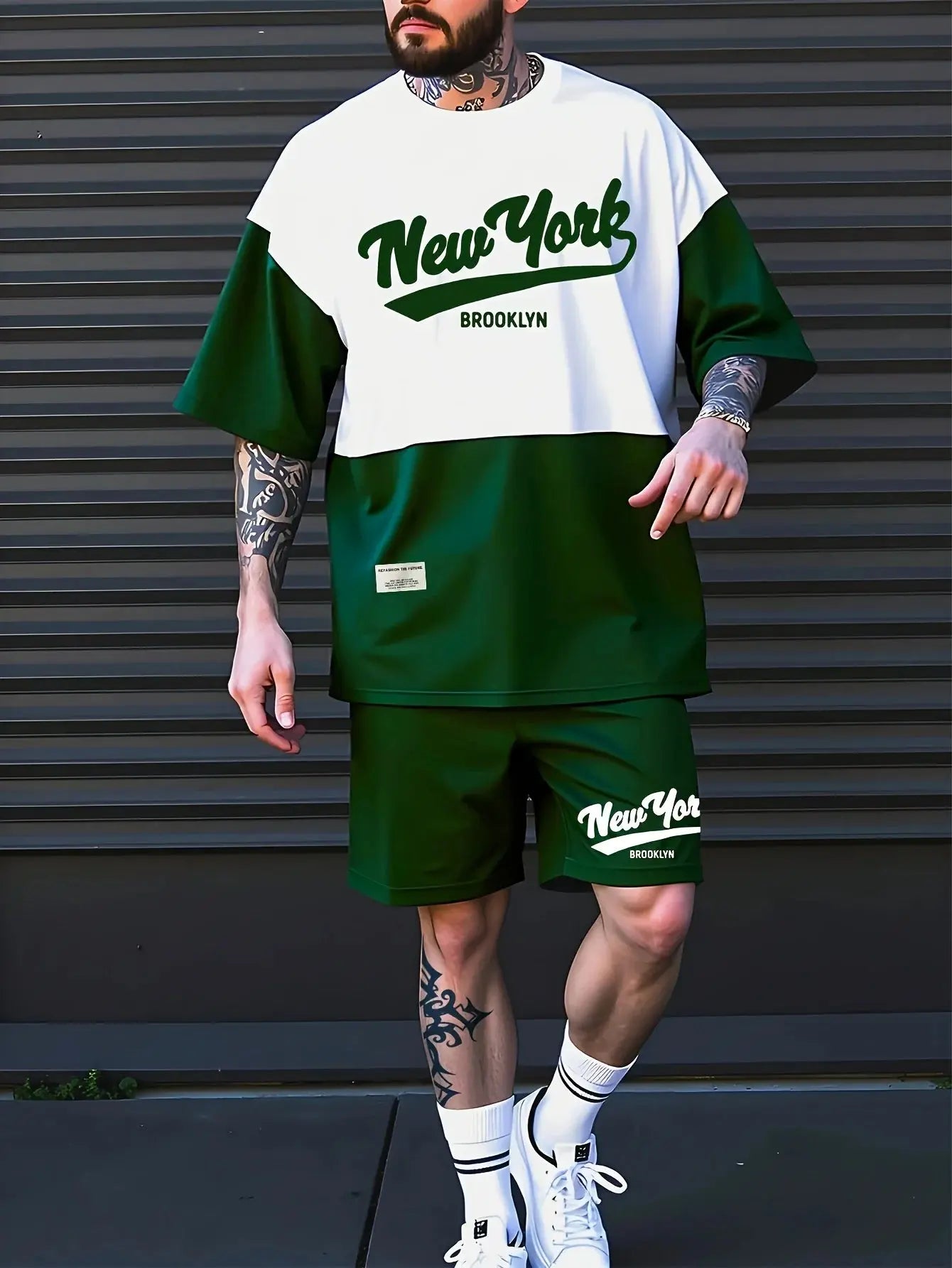Ensemble sportswear décontracté pour homme été 2025  MAWIS