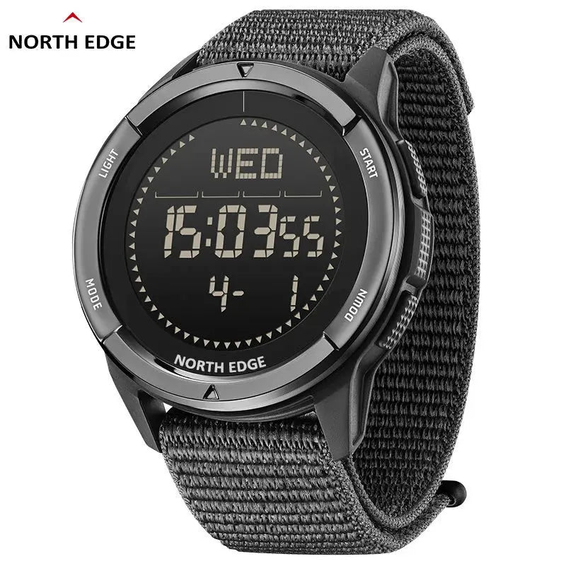 Waterproof digital sports watch with nylon strap MAWIS