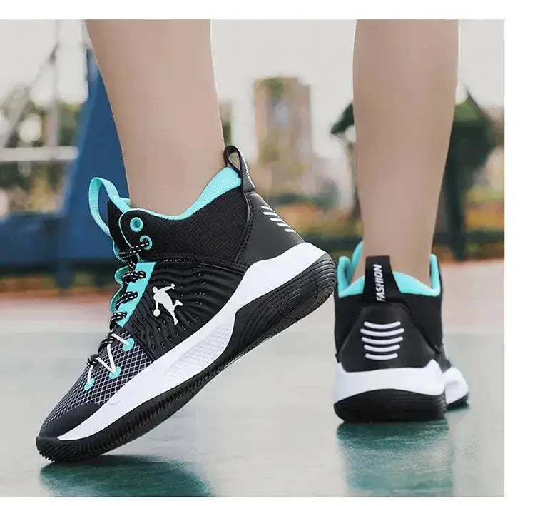 NEW Basketball Shoes For Kids Sneakers Non-Slip Cushion Boys Basketball Sneakers Sports Shoes Comfortable Children's Sneakers MAWIS