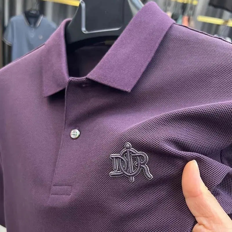 Polo d'été haut de gamme à manches courtes pour homme MAWIS