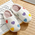 Ladies Soft Sole Slippers Winter Warm Anti-Slip Home Slippers Comfortable Poop Texture for Women - MAWIS