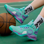 New Men's Fashion Basketball Shoes with Non-slip, Wear-resistant, Shock-absorbing, Practical Sports Shoes for Students MAWIS
