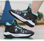 NEW Basketball Shoes For Kids Sneakers Non-Slip Cushion Boys Basketball Sneakers Sports Shoes Comfortable Children's Sneakers MAWIS