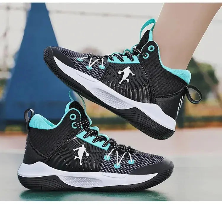 NEW Basketball Shoes For Kids Sneakers Non-Slip Cushion Boys Basketball Sneakers Sports Shoes Comfortable Children's Sneakers MAWIS