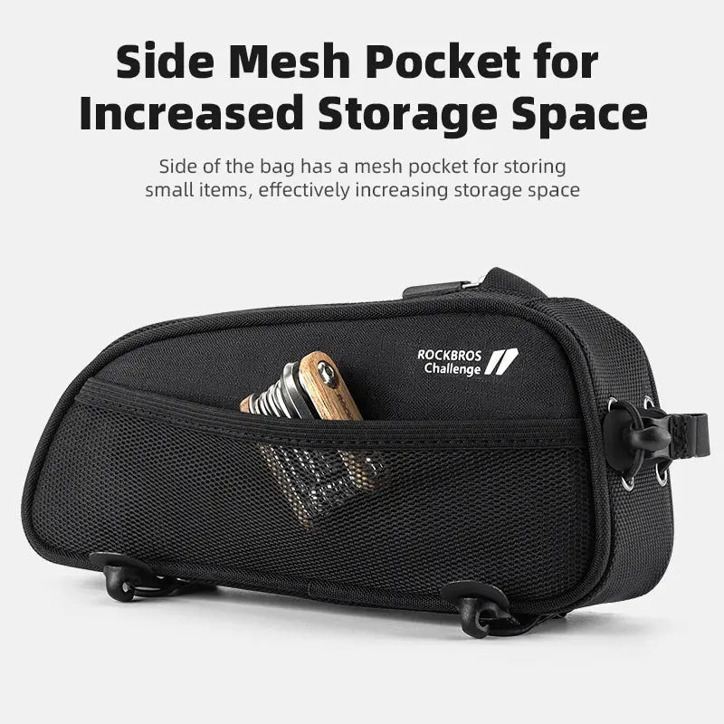 Sac vélo étanche ROCKBROS 1.3L cadre avant MAWIS