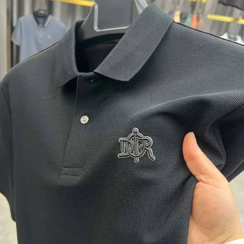 Polo d'été haut de gamme à manches courtes pour homme MAWIS