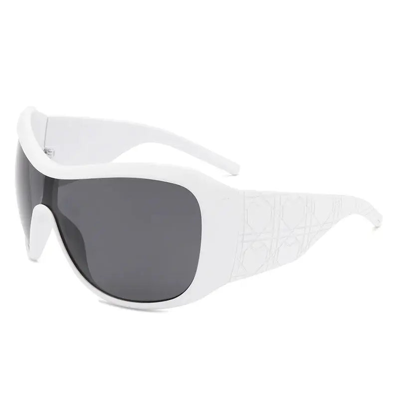 one piece oversized Y2K sunglasses for women MAWIS