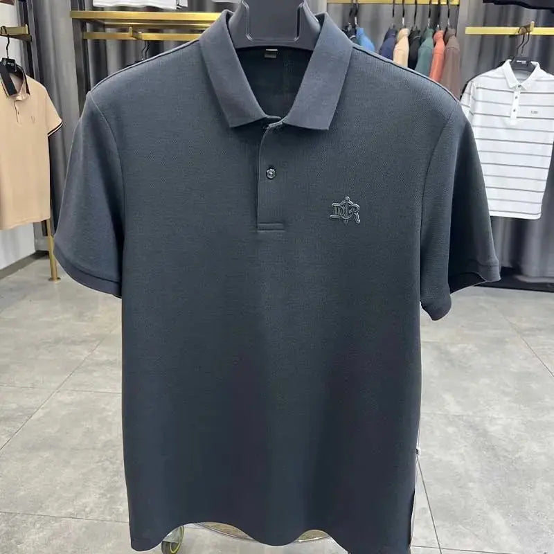 Polo d'été haut de gamme à manches courtes pour homme MAWIS