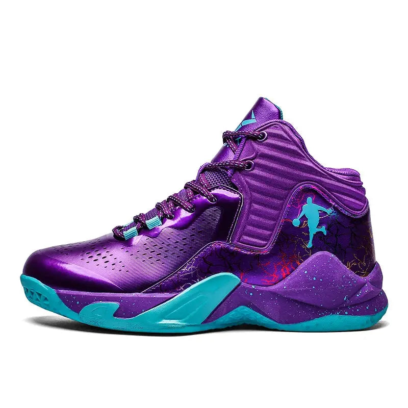Men Basketball Shoes Field Sneaker Athletic Cushioned Basketball Boots Professional Wearable Casual Boys Training Sports Shoes MAWIS