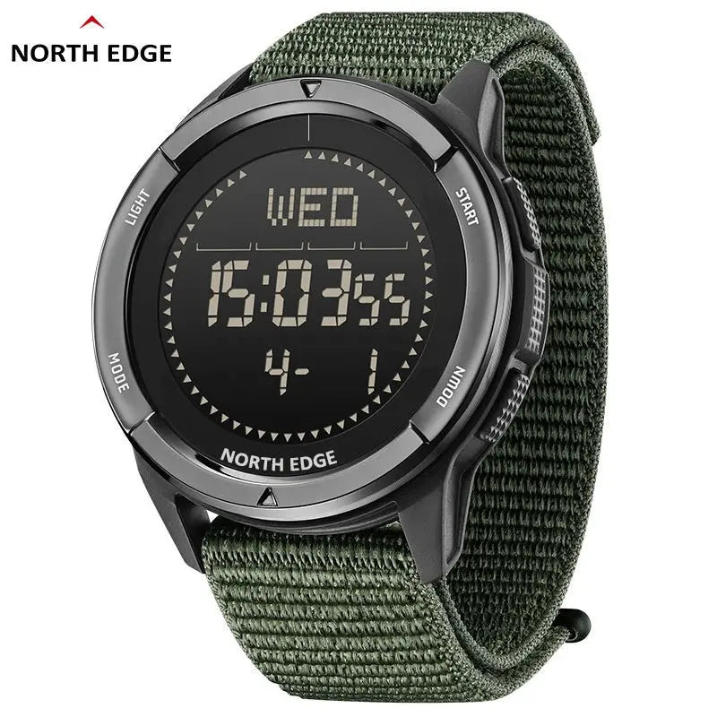 Waterproof digital sports watch with nylon strap MAWIS