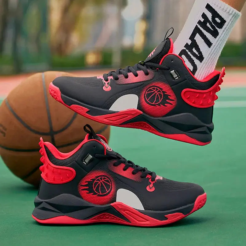 New Men's Fashion Basketball Shoes with Non-slip, Wear-resistant, Shock-absorbing, Practical Sports Shoes for Students MAWIS