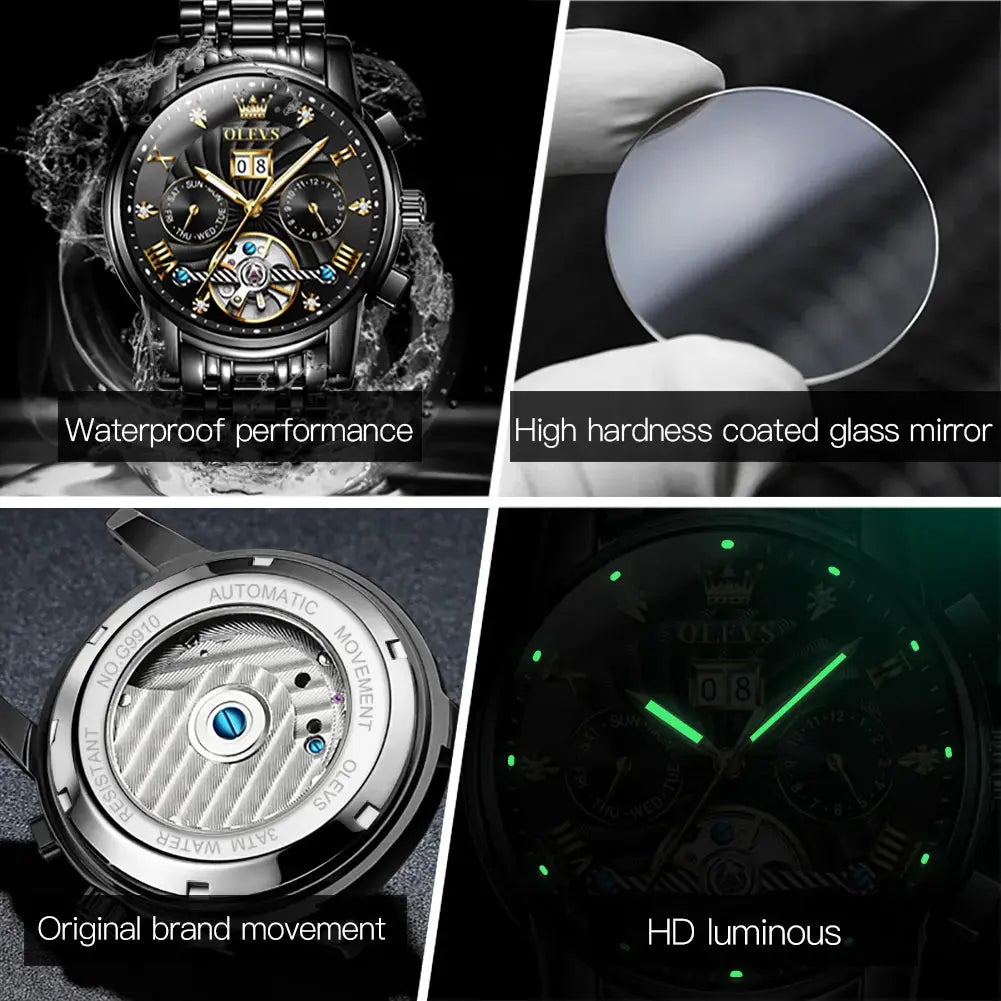 High-end men's automatic multifunction watch MAWIS