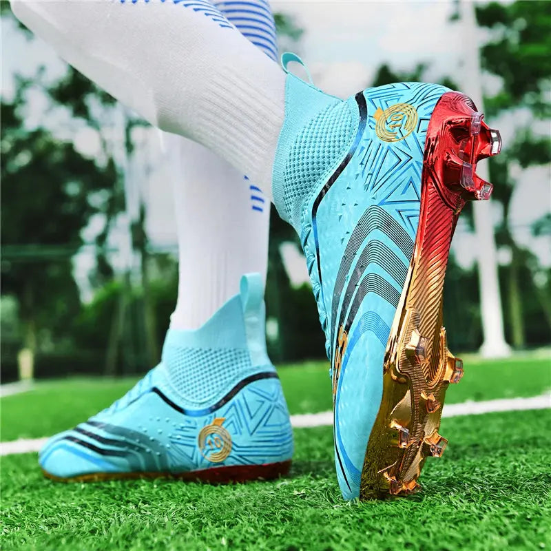 High Quality Football Cleats Professional Society Soccer Boots Outdoor Grass Training Soccer Shoes Children Sports Sneakers 2025 MAWIS