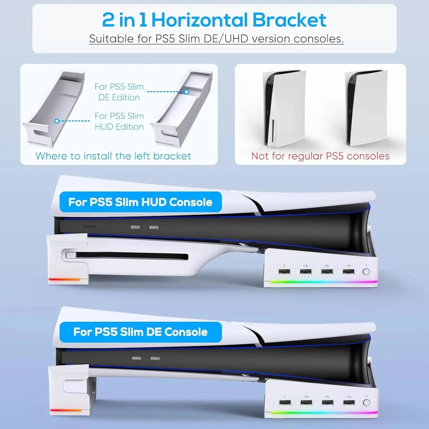 IPEGA Horizontal Stand with RGB LED MAWIS