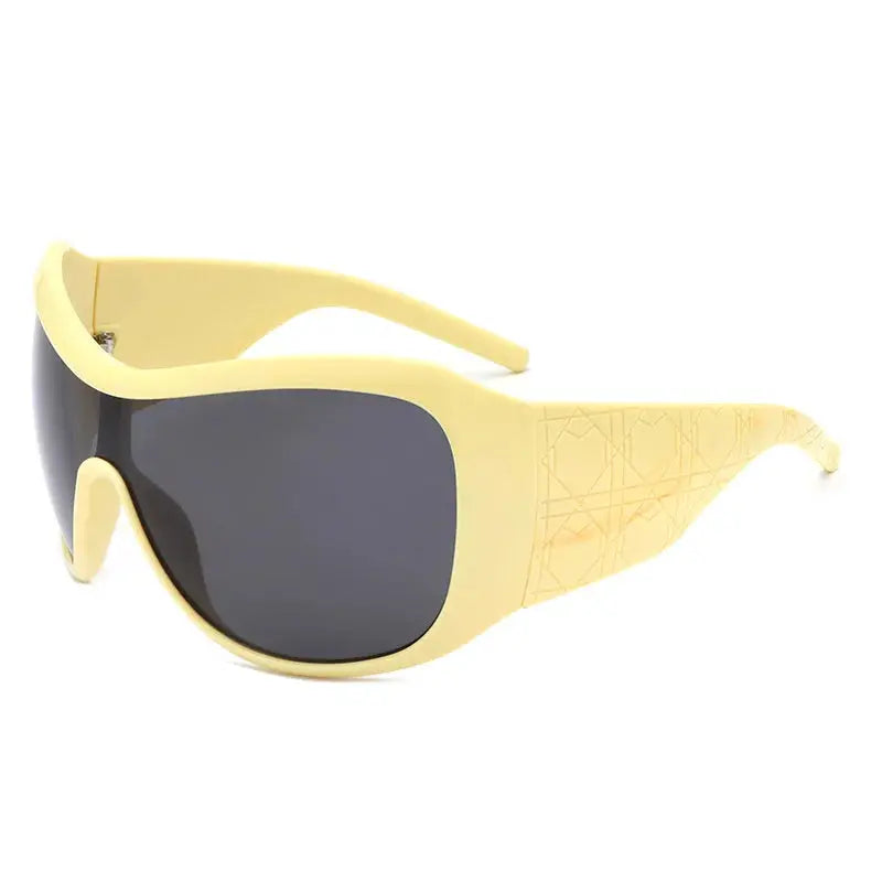 one piece oversized Y2K sunglasses for women MAWIS