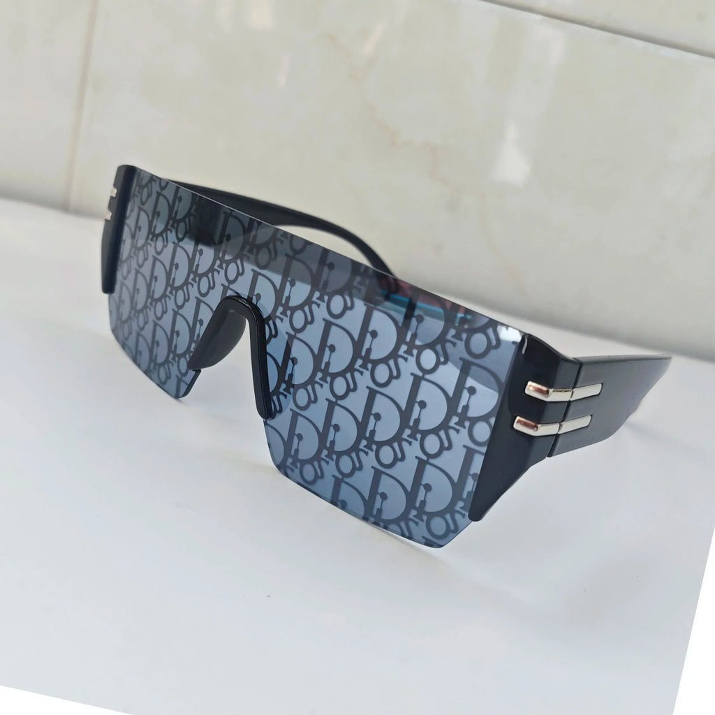 Luxury Brand Rimless Oversized Sunglasses for Women Men, UV400 Protection Unisex Sun Glasses, High Quality Fashion Eyewear Oculo MAWIS