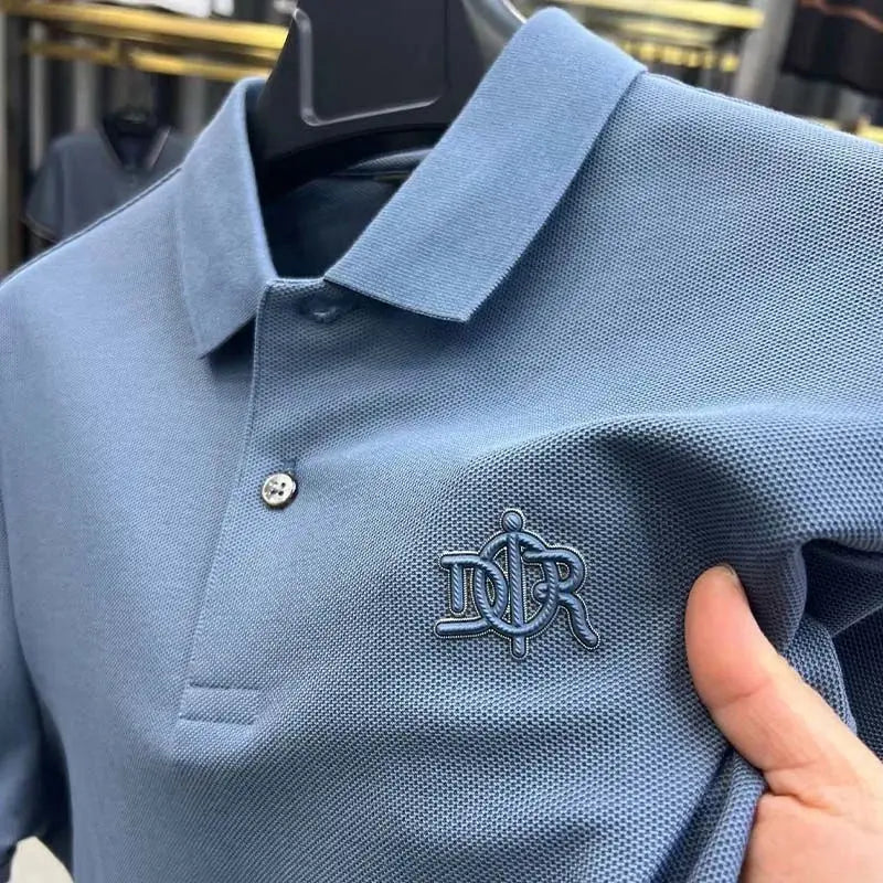 Polo d'été haut de gamme à manches courtes pour homme MAWIS